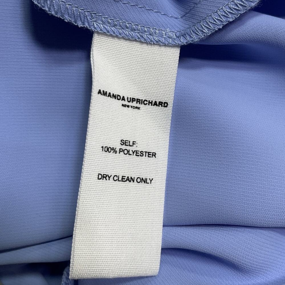 Amanda Uprichard Ruched English Lavender Sabal Mini Dress Size XS - Picture 5 of 5